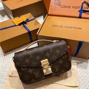 Louis Vuitton Classic Monogram Crossbody Bag